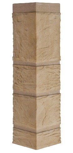 Наружный угол камень (желтый) купить в Воронеже