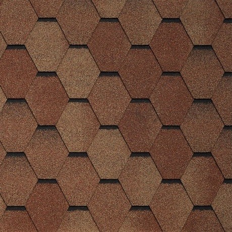 Гибкая черепица Tegola VENETO terracotta 206 купить в Воронеже