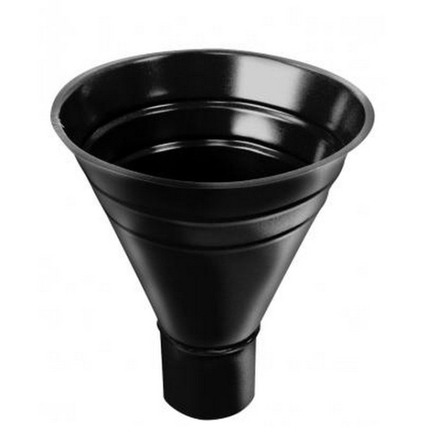 Водосток Grand Line 125x90 –  Воронка водосборная RAL 9005 купить в Воронеже