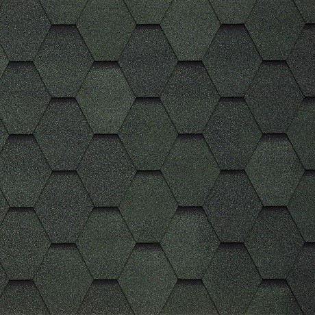 Гибкая черепица Tegola VENETO verde 474 купить в Воронеже