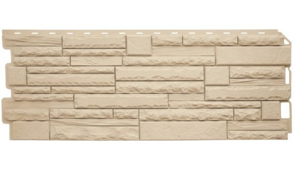 Фасадная панель Альта-Профиль Скалистый камень ЭКО Песчаный купить в Воронеже