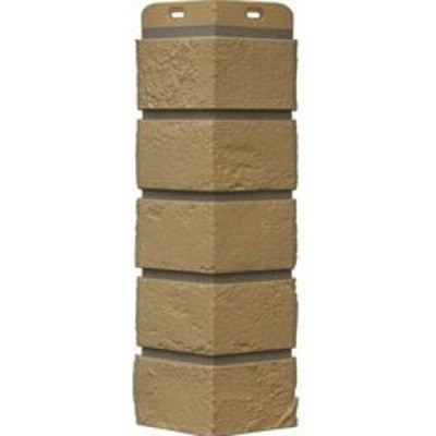 Угол Grand Line состаренный кирпич Элит солома, ШОВ белый купить в Воронеже