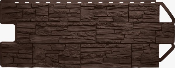 Фасадная панель Альта-профиль Гранд Каньон ЭКО Коричневый купить в Воронеже