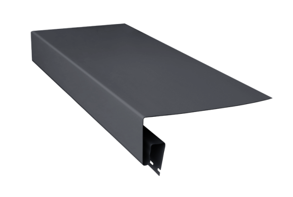 Планка приоконная широкая для Фасадных Панелей Графит купить в Воронеже