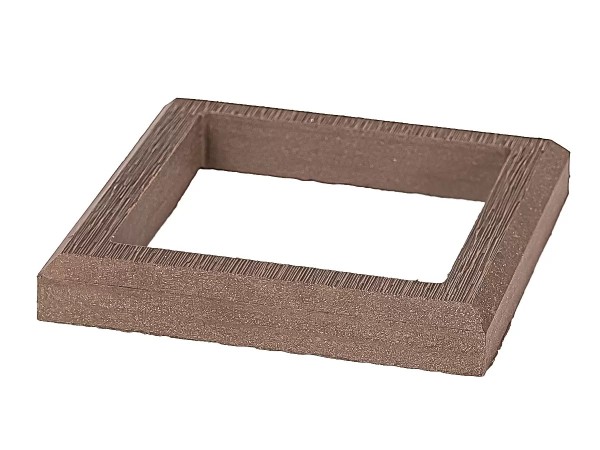 Рамка ДПК для столба 100x100 Шоколад купить в Воронеже