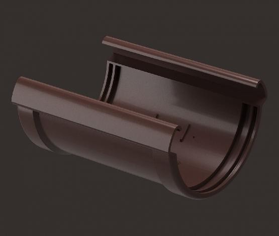 Соединитель Желоба Docke Lux ПВХ - Шоколад купить в Воронеже