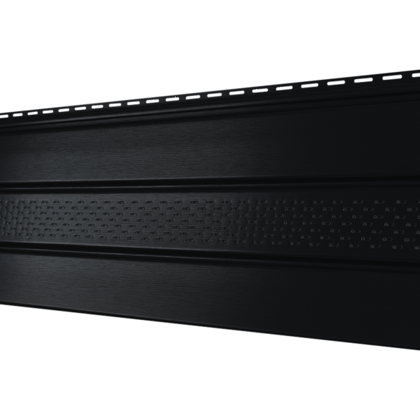 Софит Ю-Пласт PRO Классический перфорация по центру, чёрный купить в Воронеже