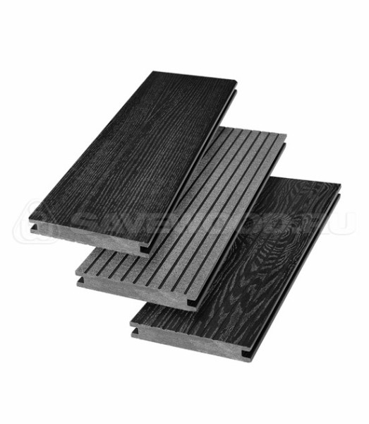 Террасная доска SW Fraxinus (R) полнотелая «SaveWood» Черный купить в Воронеже