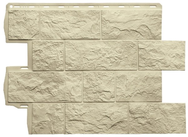 Фасадная панель Альта-Профиль Туф ЭКО Песчаный купить в Воронеже