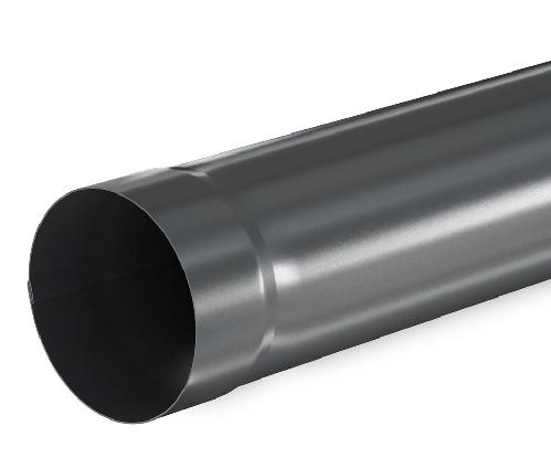 Водосток Aquasistem, система 125x90 - Труба водосточная 3.00м RAL 7024 Тёмно-серый купить в Воронеже