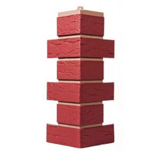 Угол T-Сайдинг-Кирпич Саман Бордо купить в Воронеже