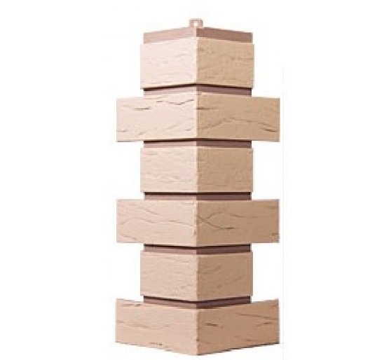 Угол T-Сайдинг-Кирпич Саман Пустынный купить в Воронеже