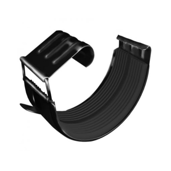 Водосток Grand Line 125x90 – Соединитель желоба RAL 9005 купить в Воронеже