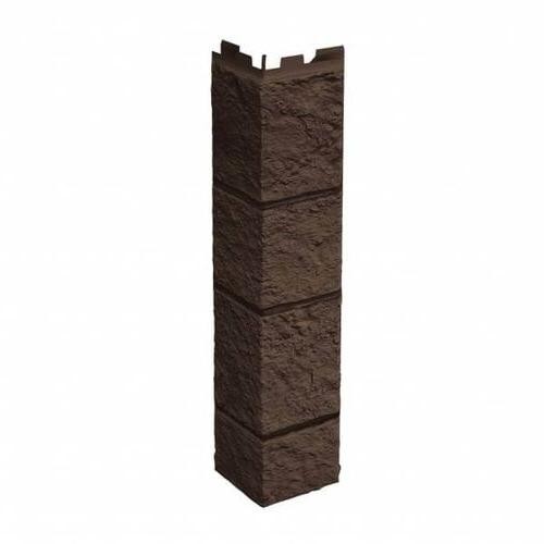 Угол наружный ТЕХНОНИКОЛЬ Оптима Песчаник Темно-коричневый купить в Воронеже