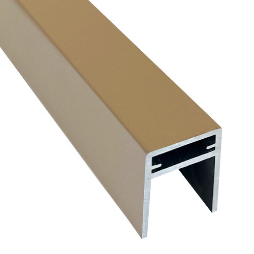 П-профиль Алюминиевый EasyDecking 35x25 Дуб купить в Воронеже