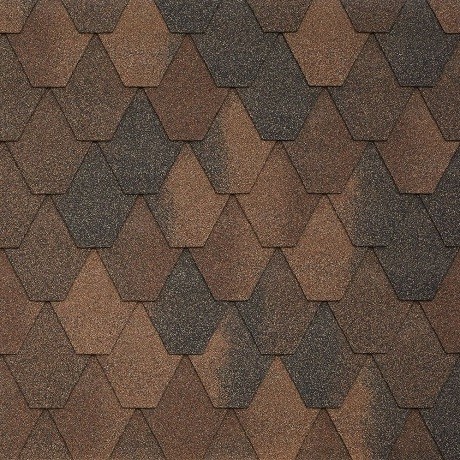 Гибкая черепица Tegola SARDEGNA legno 424 купить в Воронеже