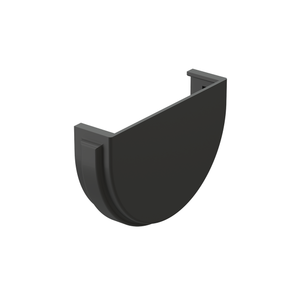 Заглушка желоба Docke Premium Графит купить в Воронеже