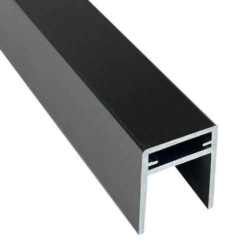 П-профиль Алюминиевый EasyDecking 35x25 Черное дерево купить в Воронеже