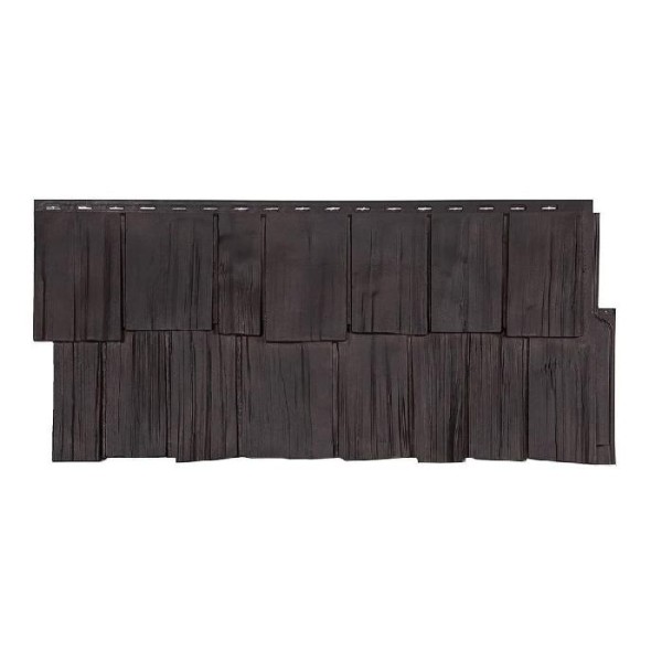 Фасадная панель T-Сайдинг- Щепа Дуб ЭКО-2 Венге купить в Воронеже