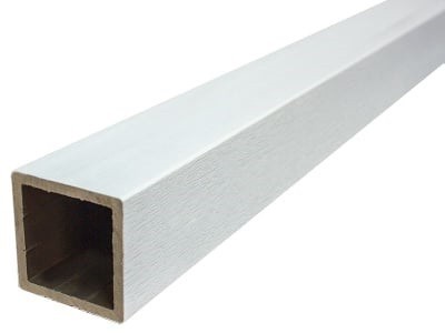 Столб опорный ДПК GardenParkett Белый купить в Воронеже