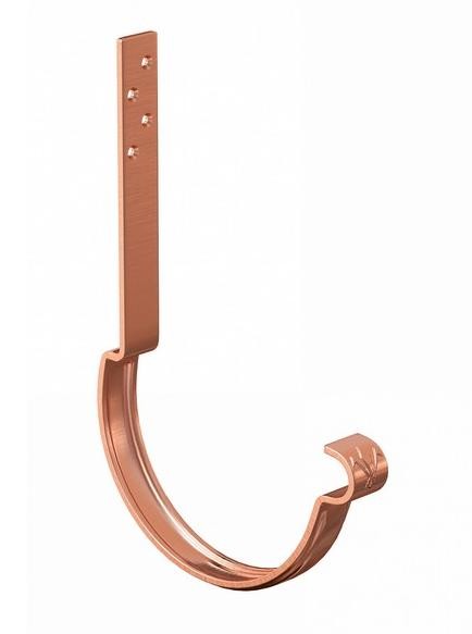 Водосток Aquasistem, система 125x90 - Крюк крепления длинный медный d125мм купить в Воронеже