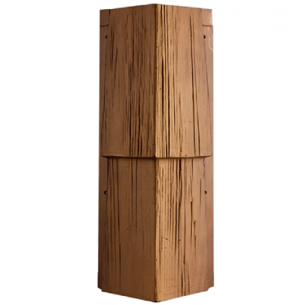 Угол T-Сайдинг-Щепа дуб ЭКО-2 Орех купить в Воронеже