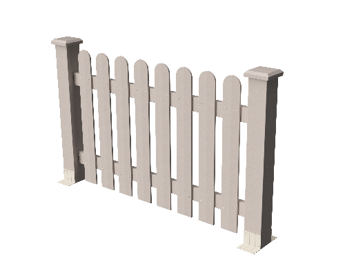 Ограждения декоративное ДПК GRINDERDECO Сежурне выбеленный дуб купить в Воронеже