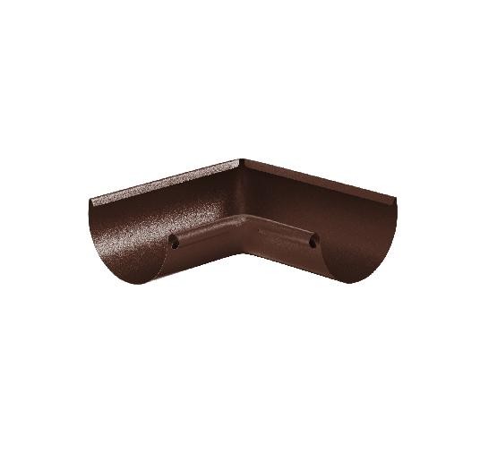 Водосток Aquasistem, Система 150/100 - Угол желоба, внутренний 90° RAL 8017 Коричневый matt купить в Воронеже