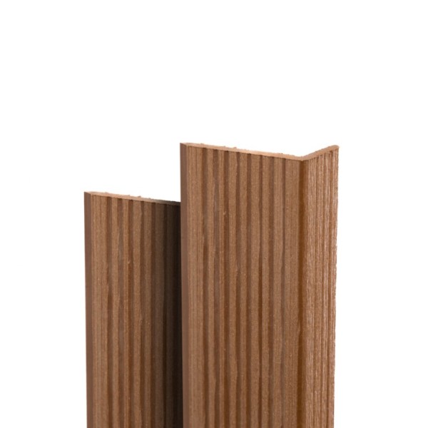 Угол торцевой Ecodecking Техно 70х35x3000 Бронза купить в Воронеже