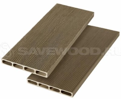 Грядочная доска ДПК 3D Savewood SW Rubus (R) тик