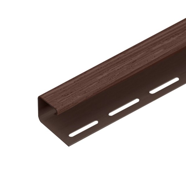 J-профиль TECOS ЛЮКС 3,05м ИТАЛЬЯНСКИЙ ОРЕХ купить в Воронеже