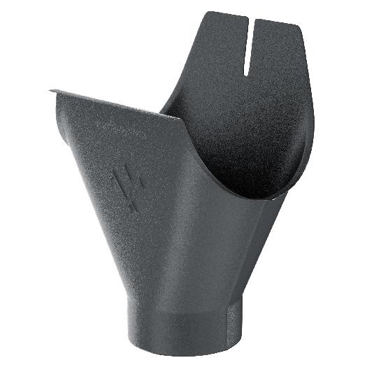 Водосток Aquasistem, Система 150/100 - Воронка желоба RR 23 Маренго matt купить в Воронеже