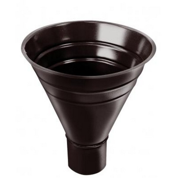 Водосток Grand Line 125x90 – Воронка водосборная RAL 8017 купить в Воронеже