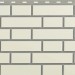 Фасадная панель Альта-Профиль, Кирпич Клинкерный, Белый купить в Воронеже