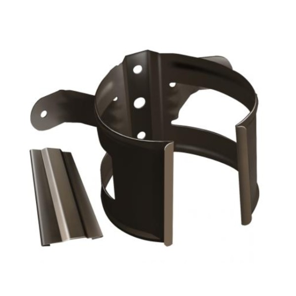 Водосток Grand Line 125x90 – Хомут трубы (на дерево) RR 32 купить в Воронеже