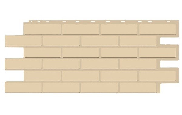 Фасадная панель T-Siding Кирпич Модерн Эко Амбер купить в Воронеже