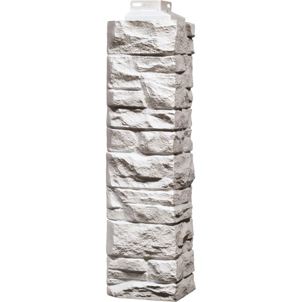 Угол наружный FineBer, Скала, Мелованный белый купить в Воронеже