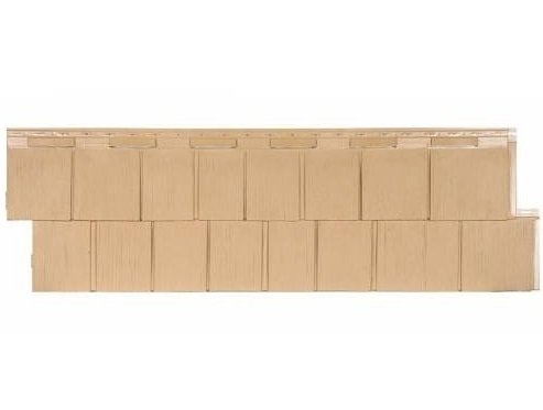 Фасадная панель T-Сайдинг-Щепа пихта ЭКО-1 Бежевый купить в Воронеже