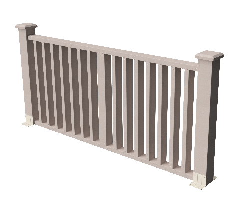 Ограждения декоративное ДПК GRINDERDECO  Риальто выбеленый дуб купить в Воронеже