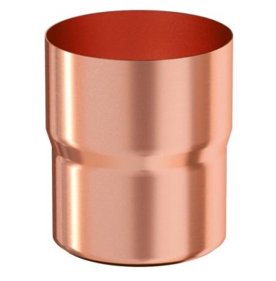 Водосток Aquasistem, система 125x90 - Соединитель трубы медный