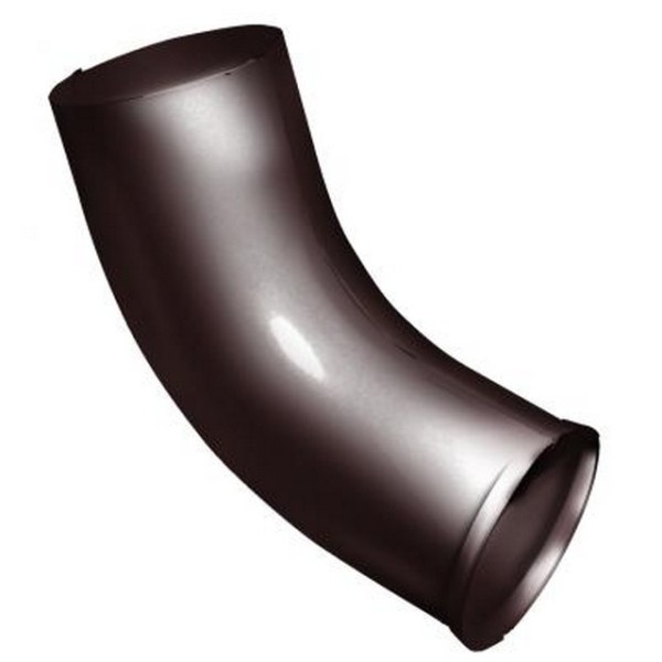 Водосток Grand Line 125x90 – Колено сливное RAL 8017 купить в Воронеже