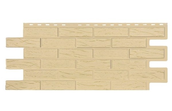 Фасадная панель T-Siding Кирпич Саман Эко Амбер купить в Воронеже