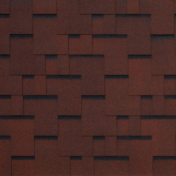 Гибкая черепица Tegola SAN REMO rosso 402