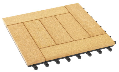 Модульный паркет ДПК GRINDERDECO Комфорт 6 Песчаник