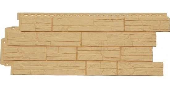 Фасадная панель Grand Line Сланец песочный купить в Воронеже