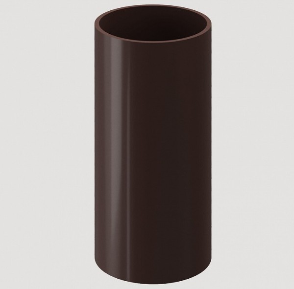 Труба водосточная ПВХ Docke STANDART Тёмно-коричневый купить в Воронеже