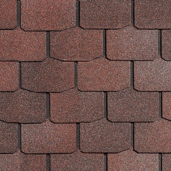 Гибкая черепица Shinglas, серия Классик, коллекция Модерн – Красный мрамор купить в Воронеже