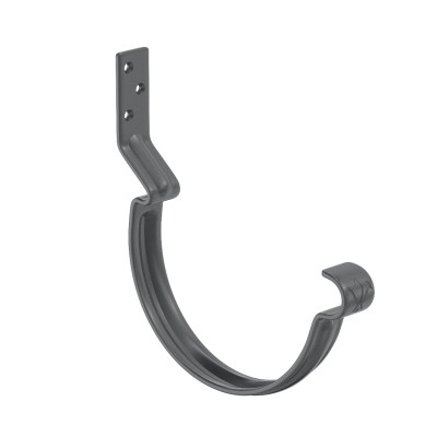 Водосток Aquasistem, система 125x90 - Крюк крепления желоба короткий RR 23 Маренго