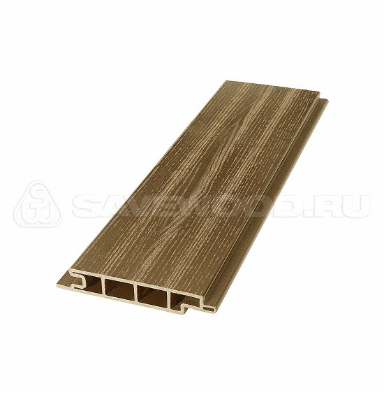 Террасная доска из ДПК SW Padus радиальный распил «SaveWood» тик купить в Воронеже