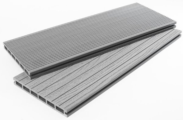 Террасная доска ДПК - ДеревоПласт- DP Standart+ серый купить в Воронеже